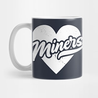 Vintage Miners School Spirit // High School Football Mascot // Go Miners Mug